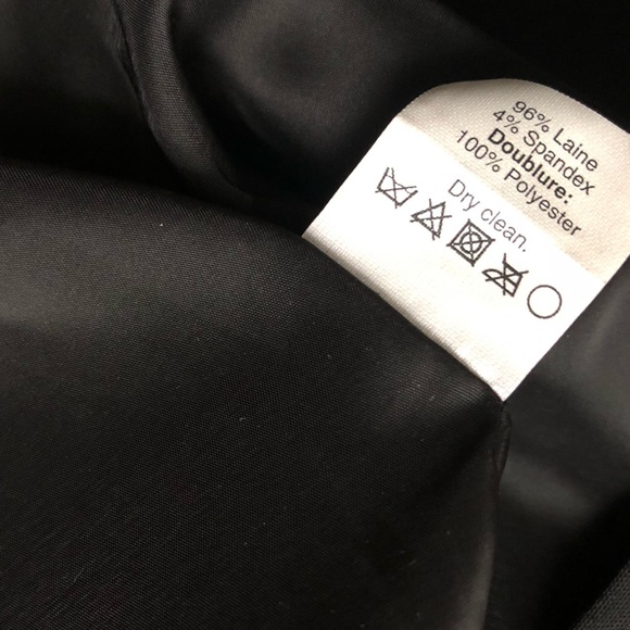 J. Crew Cap Sleeve V Neck Dress in Black Size 4P - Picture 9 of 12